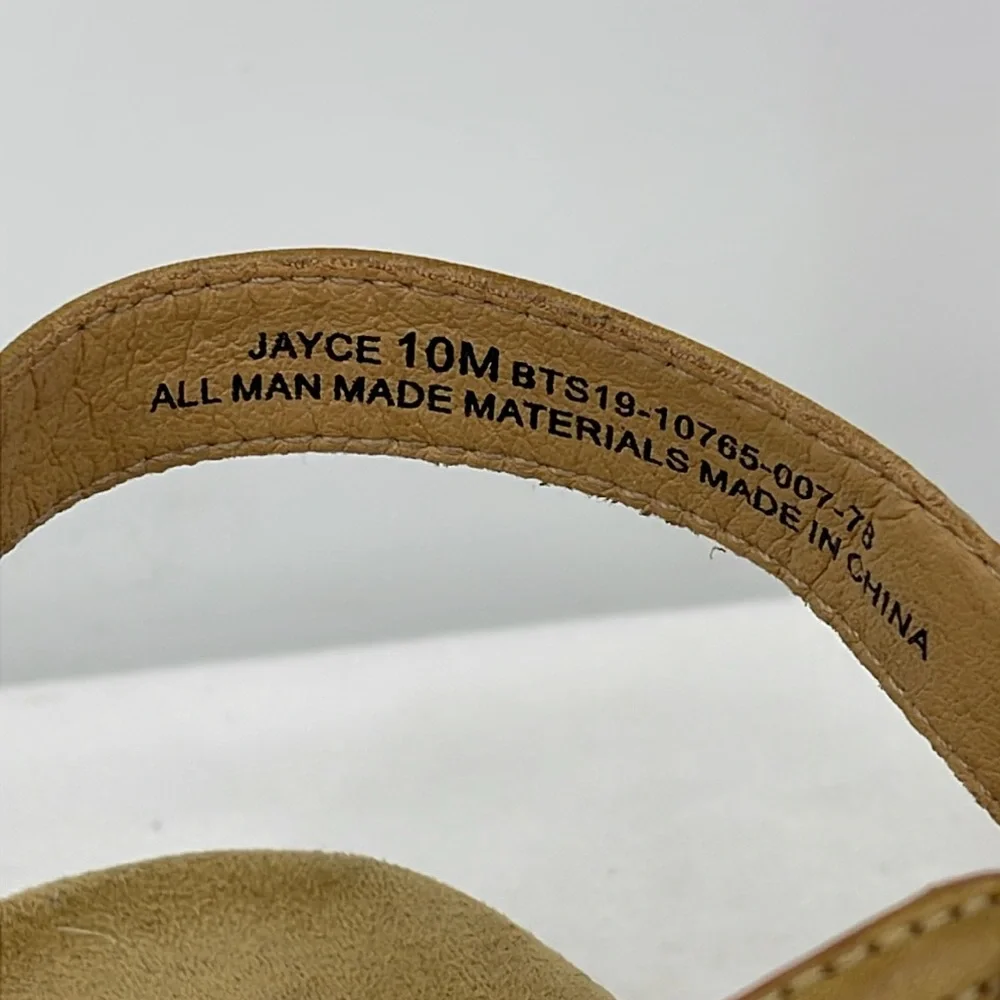 BARETRAPS JAYCE SIZE 10 WOMENS Tan Sandals